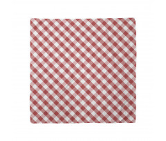 Retro Red Squares Bandana