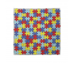 Colorful Puzzle Pieces Bandana