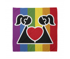 Love Wins Gay Couple Bandana