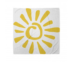 Doodle Sun Burst Summer Bandana