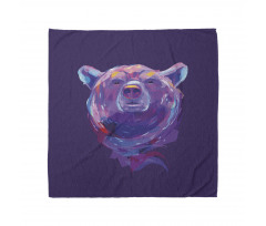 Mascot Face Brushstrokes Bandana