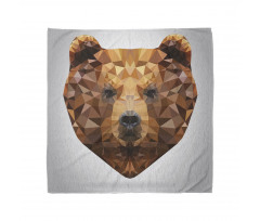 Geometric Modern Portrait Bandana