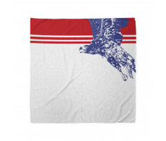 American Flag Colors Bird Bandana