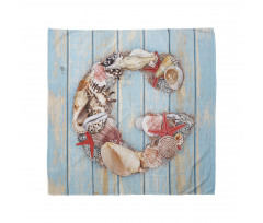 Pale Wooden Background Bandana