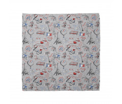 France City of Love Bandana