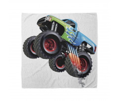 Monster Truck Cool Cartoon Bandana