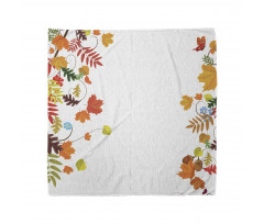 Maple Aspen Leaf Frame Bandana