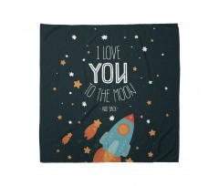 Rocket Cosmic Love Bandana