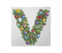 Ornamental Tree Bells Bandana