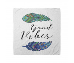 Boho Feathers Bandana