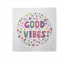 Word Art Positive Bandana