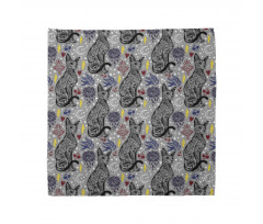 Vintage Mystical Cat Bandana