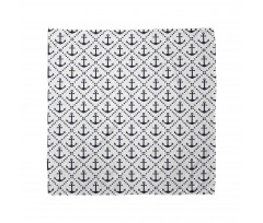 Nautical Anchor Dots Bandana