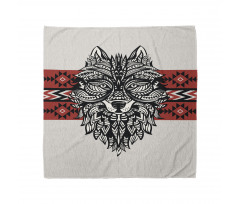 Tattoo Style Animal Face Bandana