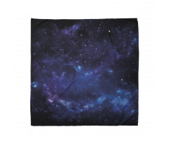 Space Illustration Galaxy Bandana