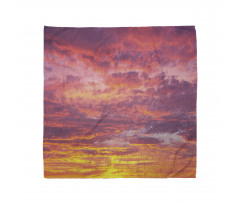 Sunset Clouded Weather Bandana