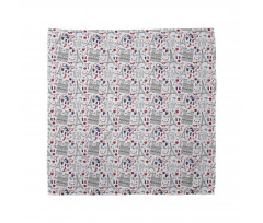 French Travel Pattern Bandana