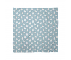 Cartoon Polar Bears Bandana