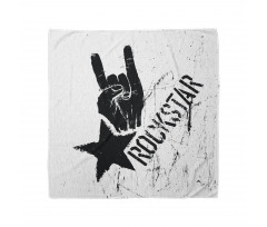 Müzik Bandana Rockstar Desenli