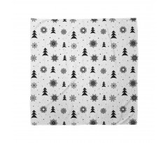 Xmas Pine Trees Holiday Bandana