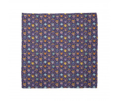 Leaves Stars Comic Bandana