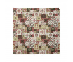 Vintage Square Pattern Bandana