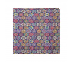 Oriental Hexagon Motif Bandana