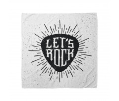 Lets Rock Words Bandana