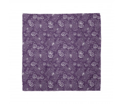 Vintage Style Flowers Bandana