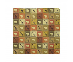 Savanna Animal Frames Bandana