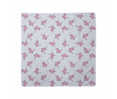 Romantic Pink Kittens Bandana