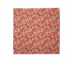 Chinese Blossoms and Curls Bandana