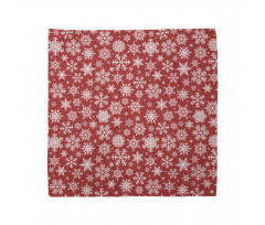 Various Snowflakes Winter Bandana