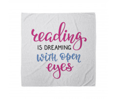 Reading is Dreaming Words Bandana