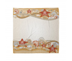 Sand Seashells Ropes Bandana