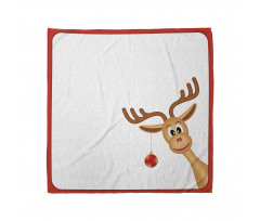 Reindeer Xmas Theme Bandana