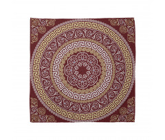 Meander and Flowers Bandana