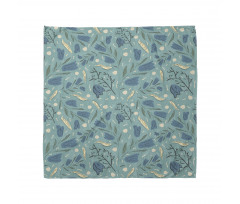 Aquarelle Floral Motif Bandana