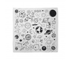 Planets Asteroids Cosmos Bandana