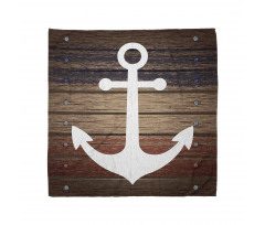 Boat Theme Anchor Motif Bandana