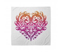 Scroll Heart Bandana