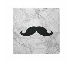 Mustache Motif Retro Bandana