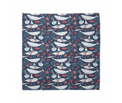 School of Fish Narwhal Bandana