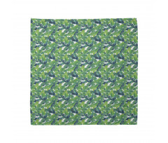 Lush Tropical Leaves Bandana