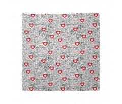 Romantic Hearty Bandana