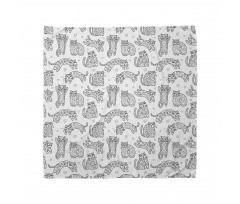 Ornamental Kittens Art Bandana