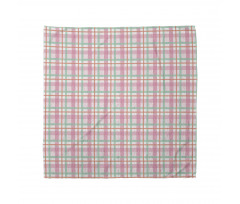 Pastel Color Checkered Bandana