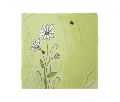 Chamomile Ladybugs Art Bandana