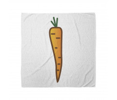 Carrot Drawing Bandana