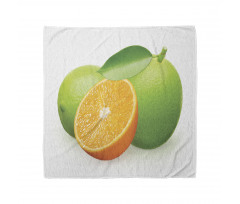 Lime Orange Design Bandana